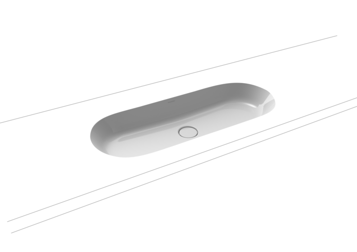 Tvättställ, Handfat, Underlimmad Centro