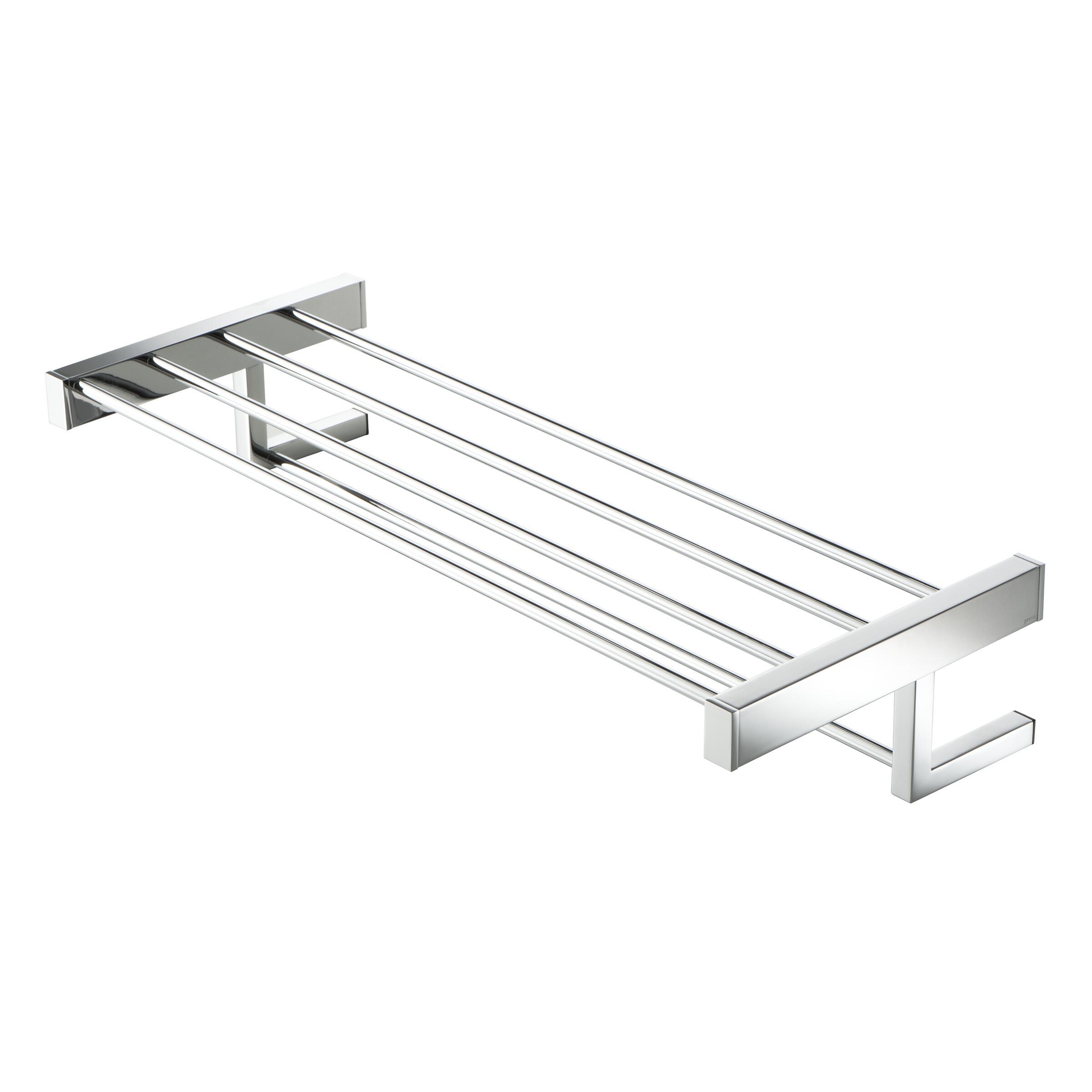 Handduksh&auml;ngare med hylla 60cm