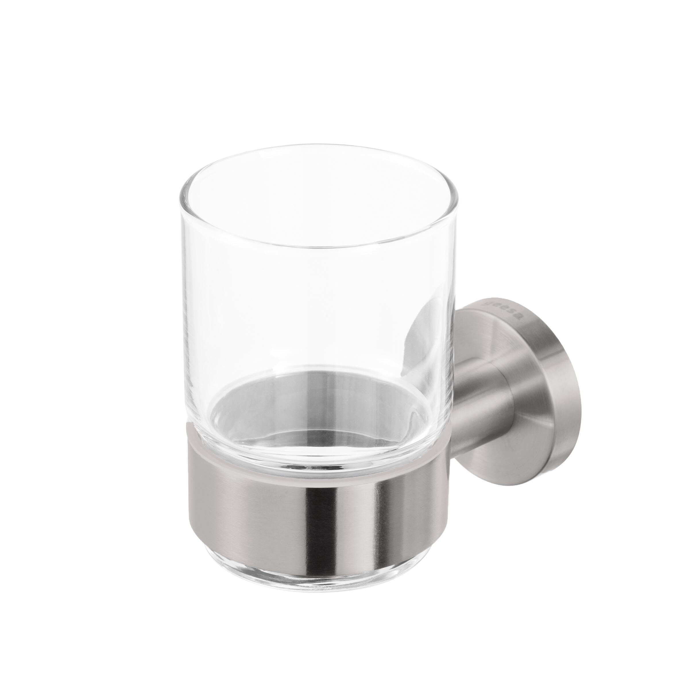 Tandborstglas med hållare