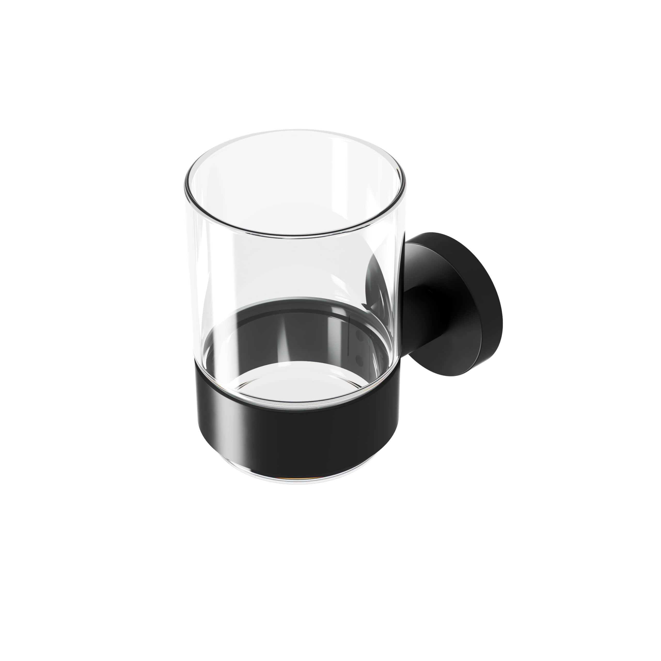 Tandborstglas med hållare