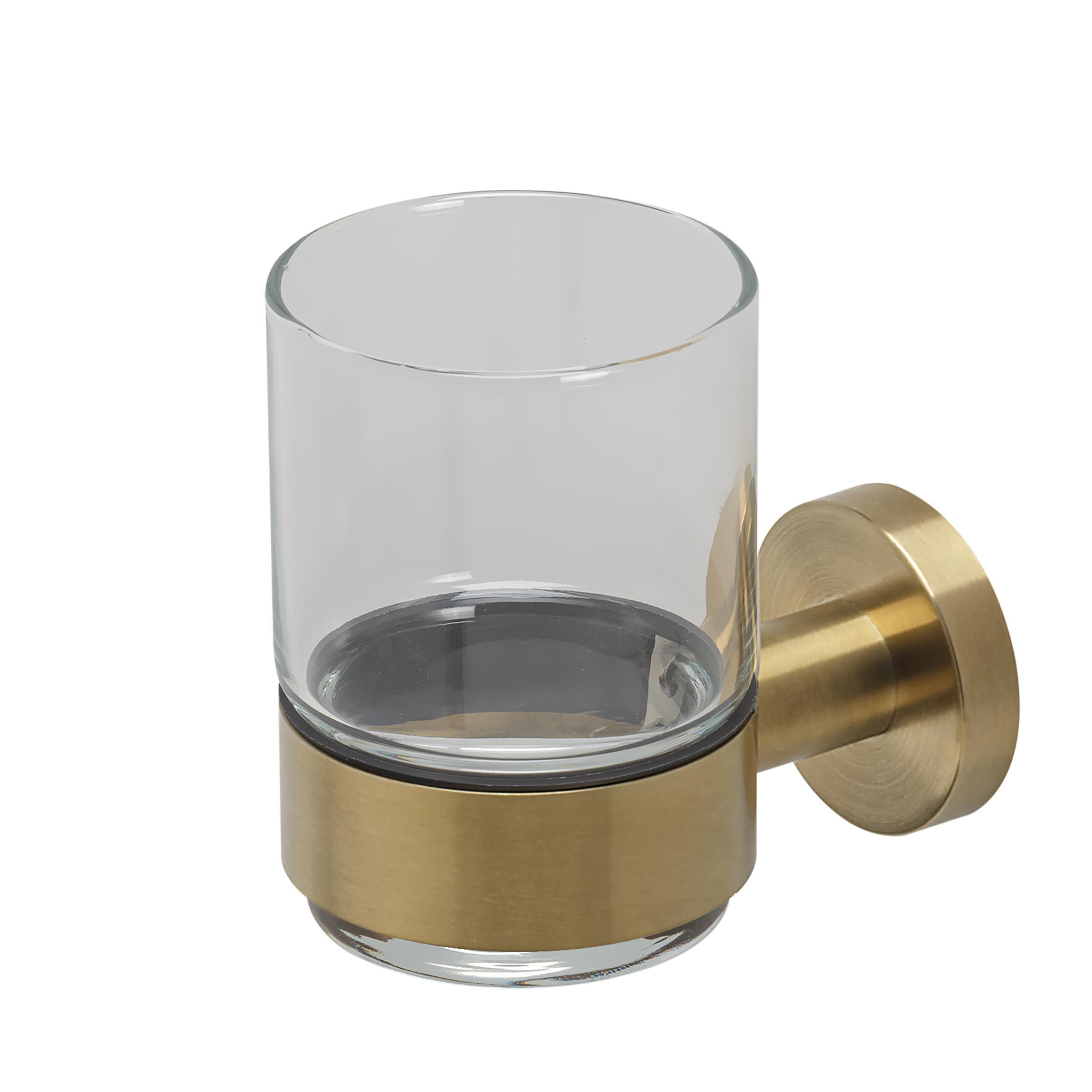 Tandborstglas med hållare