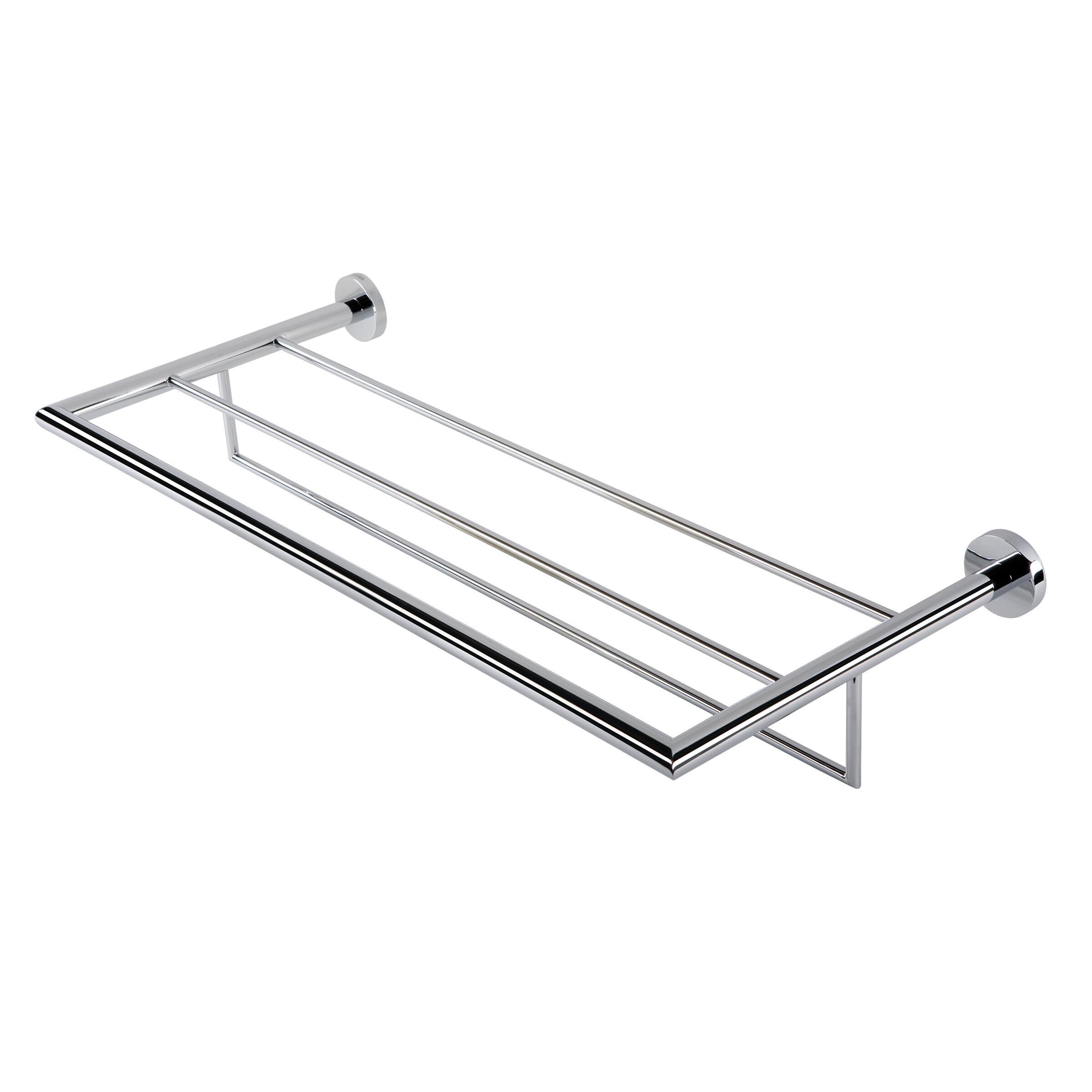 Handduksh&auml;ngare med hylla 60cm