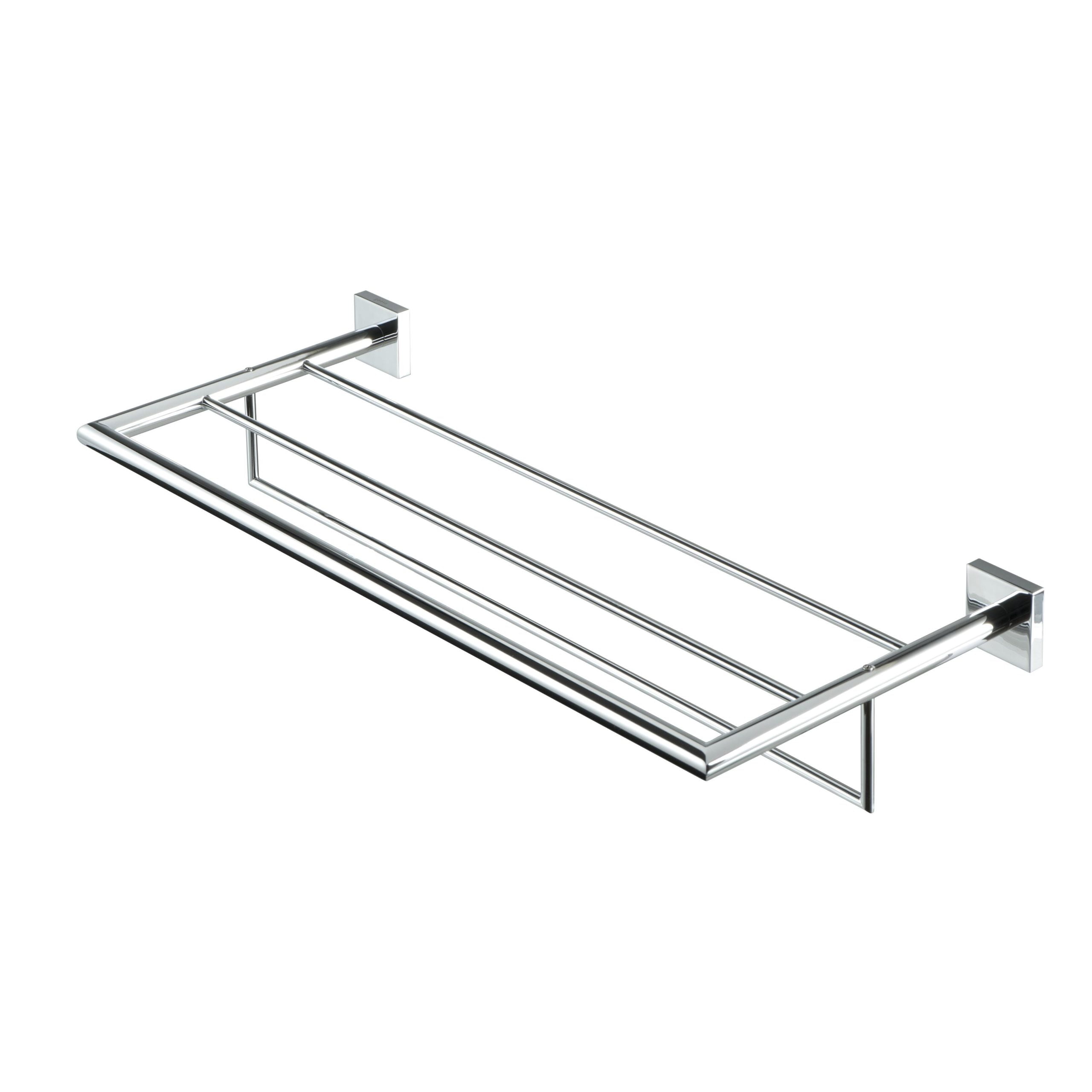 Handduksh&auml;ngare med hylla 60cm