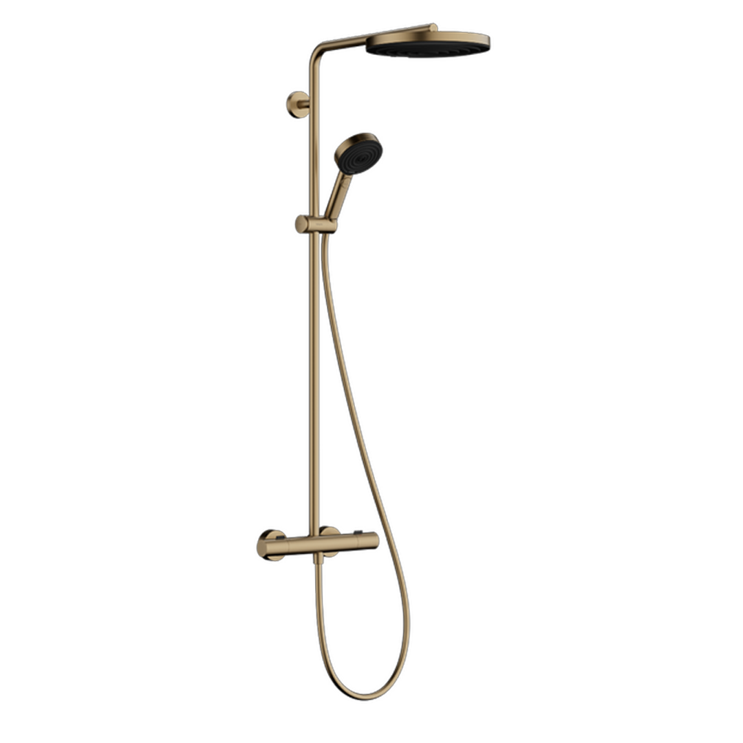 Pulsify S Puro Showerpipe 260 1jet med Ecostat Fine och handdusch 3jet