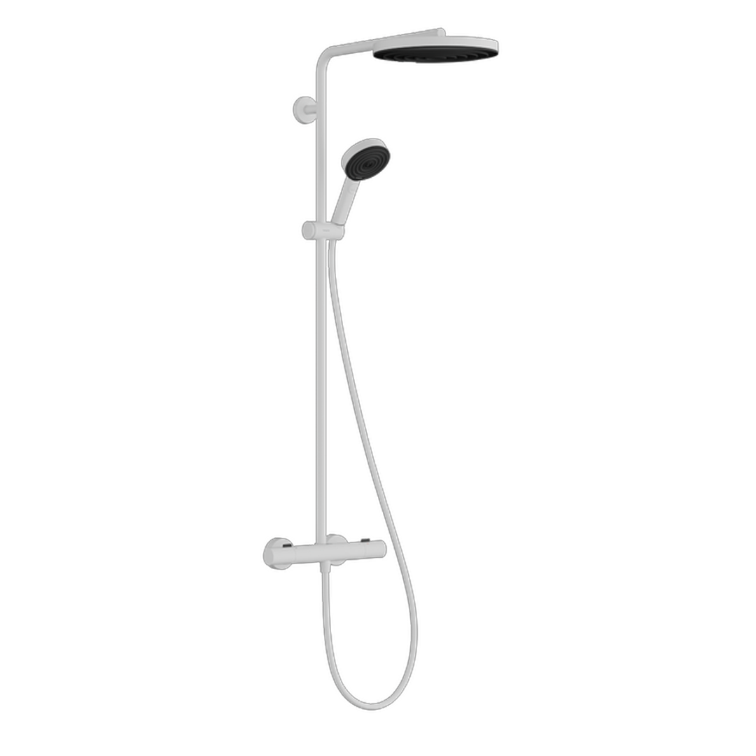 Pulsify S Puro Showerpipe 260 1jet med Ecostat Fine och handdusch 3jet