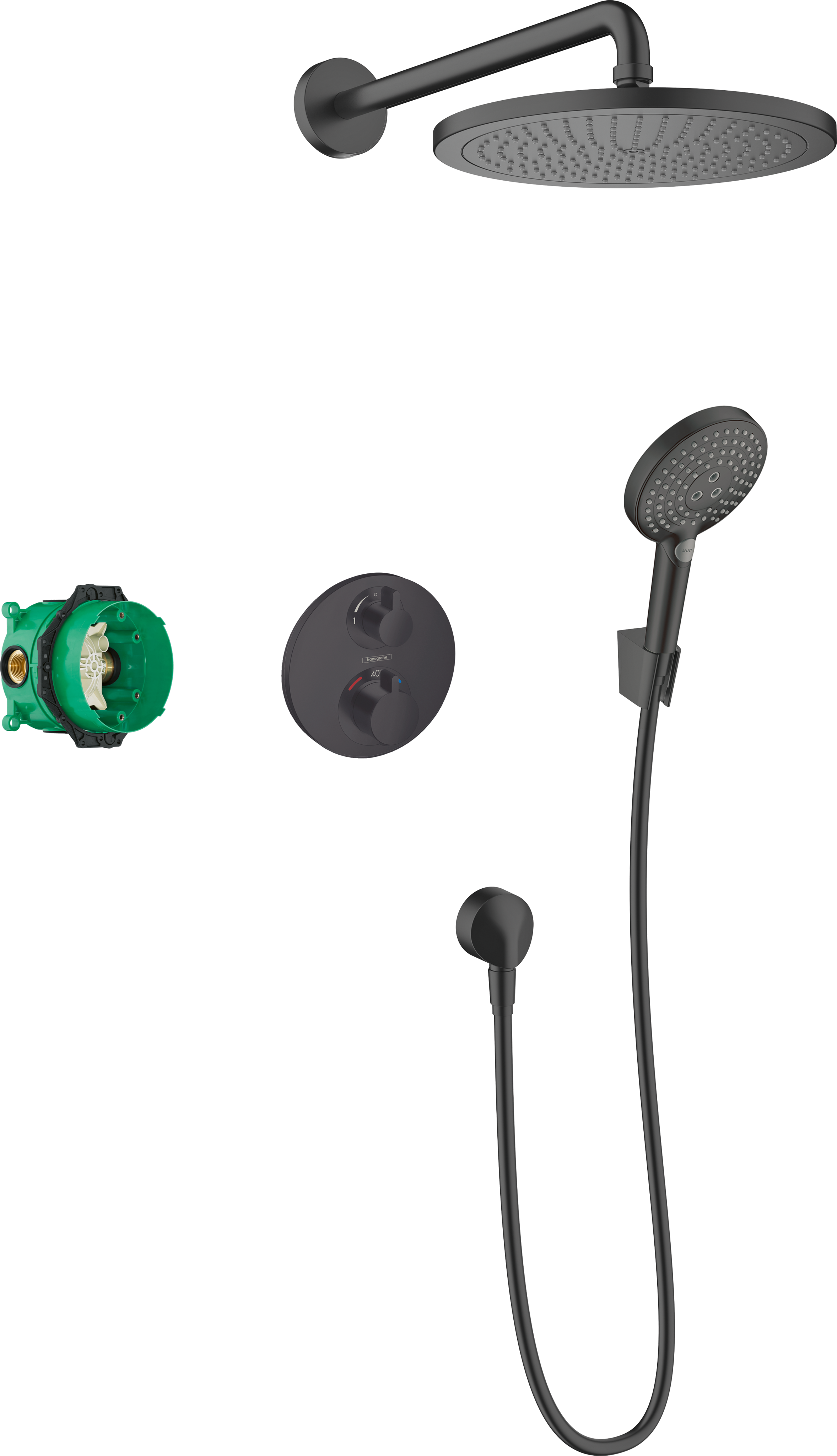 Croma, Duschset med blandare, 280 1jet med Ecostat S